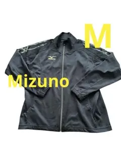 Mizuno フルジップジャケット M 黒　ジャージ　上のみ