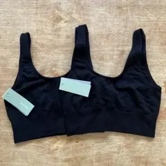 boody ブーディ シームレスリブブラ Sサイズ2枚セット