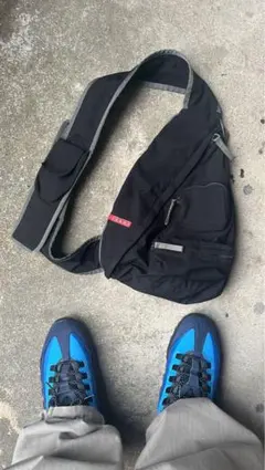 90s prada sport one shoulder bag archive