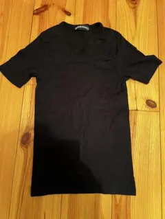 クロムハーツ　グンゼ　ブラック Vネック Tシャツ Mのサムネイル
