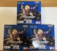 【未開封】UNION ARENA ソードアート・オンライン 3BOX ユニオンアリーナ ソードアートオンライン 3BOX 新品未開封・テープ