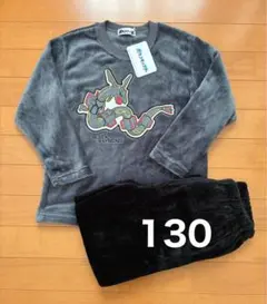 新品　ポケモン　パジャマ　レックウザ　130 フリース