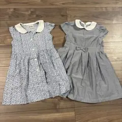 MIDORI ワンピース 半袖 2点セット スカート 110cmのサムネイル