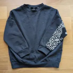 GU 1MW by SOPH. キッズ　スウェット　チャコールグレー　120