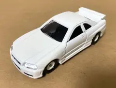 ガリバー特注】トミカ 日産スカイラインGT-R(R34)(白) 1998年製 - メルカリ