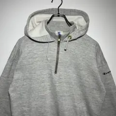 Champion　チャンピオン　パーカー　サイズM　フーディー　変わり襟　古着