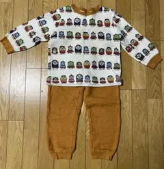 ユニクロ　キッズキルトパジャマ110 トーマス