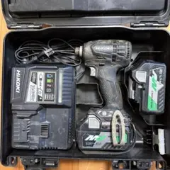 HiKOKI 静音10.8Vインパクトドライバー 本体 バッテリー 充電器セット
