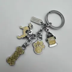 m*a様 COACH コーチ　キーホルダー キーリング 犬ドッグ ジャックラッセ m*a様 COACH コーチ キーホルダー キーリング 犬ドッグ ジャックラッセ
