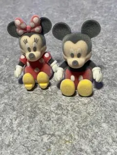 Disney ミッキー＆ミニー 指人形 フィギュア 2体セットのサムネイル