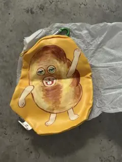 パンどろぼう　カラビナ付き　おでかけポーチ