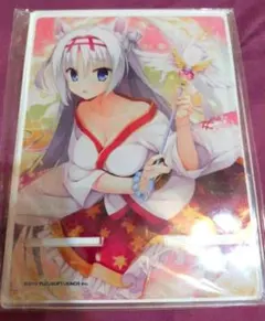 非売品】幡上芽以 しんたろー 描き下ろし A3 サイズ クリアポスター ① 