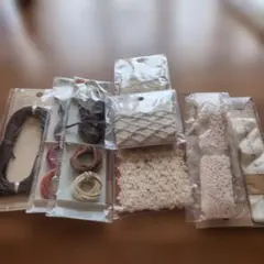 手芸用クラフトテープ レース 刺繍リボンセット