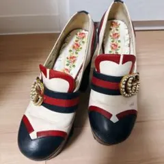 値下げ最期！GUCCI パンプス GGロゴのサムネイル