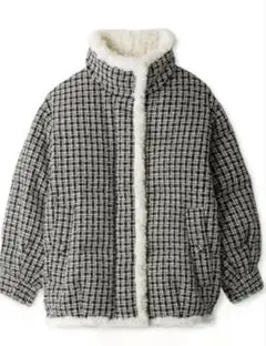 snidel ツイードダウンジャケット 新品未使用