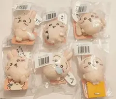 ちいかわ うさぎだらけくじ　E賞　ぬいぐるみバッチ セット