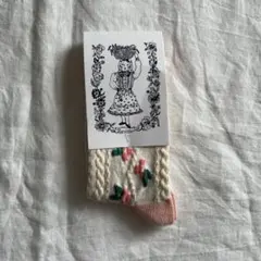 Bonjour diary 花柄靴下 ソックス