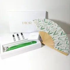 【非売品】Dior メゾン クリスチャンディオール ラッキー 扇子 香水 セット