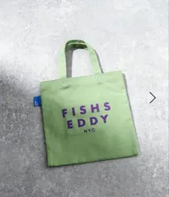 ニコアンド　FISHSEDDY ミニトートバッグ グリーンのサムネイル