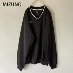 ミズノ　スウェットシャツ Vネック 吸汗速乾 ストレッチ 男女兼用　トレーニングのサムネイル