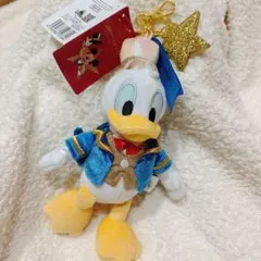 【限定】 ドナルド プラッシュキーチェーン 東京ディズニーリゾート店25周年