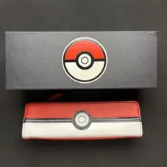 本革ペンケース　モンスターボール　ポケモンセンター