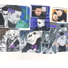 呪術廻戦 アートコースター トランプ カード 夜蛾正道 楽巌寺嘉伸 パンダ