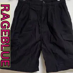 RAGEBLUE レイジブルー ハーフパンツ ショートパンツ ブラック