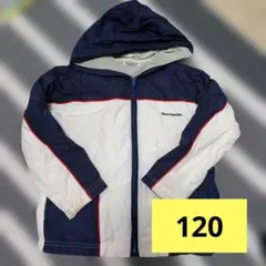 moujonjon キッズ ウィンドブレーカー フード付き　120