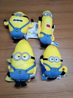 ミニオン 怪盗グルー ぬいぐるみ 4体セット