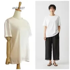 【ANTIPAST】 キノコ刺繍 クルーネックTシャツのサムネイル