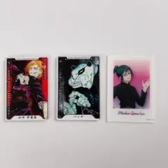 呪術廻戦 アクリルスタンド 3点セット 釘崎野薔薇 パンダ 禪院真希