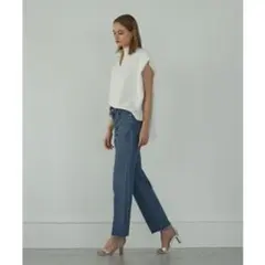 N.O.R.C by the line パンツ デニム ジーンズ ストレート