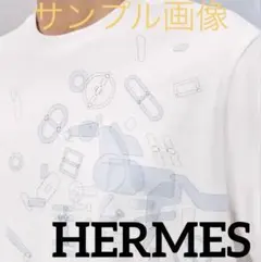 エルメスHermes fragments Esquestres Tシャツ　ＸＬのサムネイル