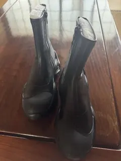 ジーナシス　スニーカーブーツ 厚底　Lサイズ　黒