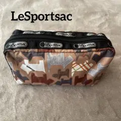 ☆LeSportsac レスポートサック ポーチ 犬柄☆
