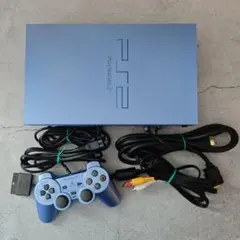 SONY SCPH-39000 PS2 アクアブルー 動作品 ソニー