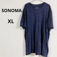 即購入OK✨SONOMA 【XL】ネイビー Tシャツ オーバーサイズのサムネイル