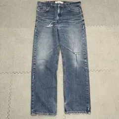 637 Levi's 505 W34 L32 ヴィンテージフェード/濃淡ヒゲ
