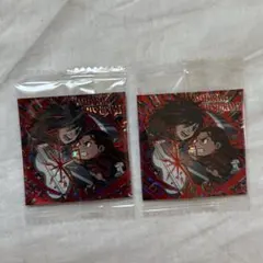 ナルト にふぉるめーしょんシールウエハース マダラVS柱間 チャクラレア CR