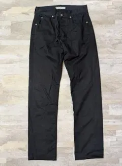 2026年最新】Saint Laurent デニムカラー：ブラック ストレートデニム