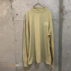ロシア軍 ミリタリー ロンT 長袖Tシャツ カーキ オリーブ コットン古着のサムネイル