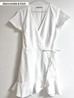 Abercrombie & Fitch ホワイトラップワンピース XS 未使用のサムネイル