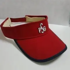 PSG 赤 バイザー 2013年ゴルフ大会