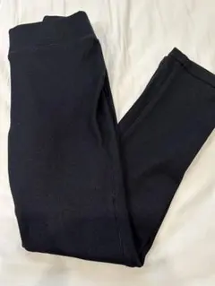 プリンチペッサ さえら　デニム風　裏起毛レギンスパンツ　L