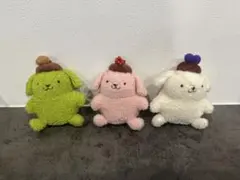 レア　ポムポムプリン　ぬいぐるみ　レトロ　3色　平成 レア ポムポムプリン ぬいぐるみ レトロ 3色 平成 - メルカリ