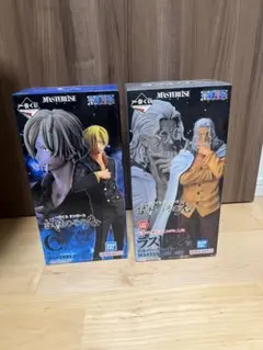 ワンピース　一番くじ　レイリー　サンジ　フィギュア
