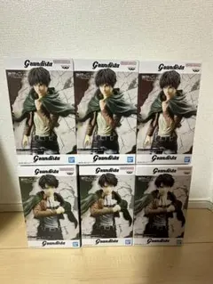 Grandista リヴァイ & エレン・イェーガー フィギュア　3セット