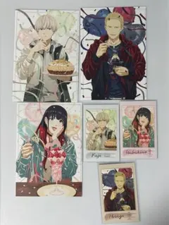 windbreaker ポストカード ランダムフォト風カード 梶, 柊, 椿野