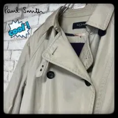 Paul Smith BLACK ポールスミス トレンチコート